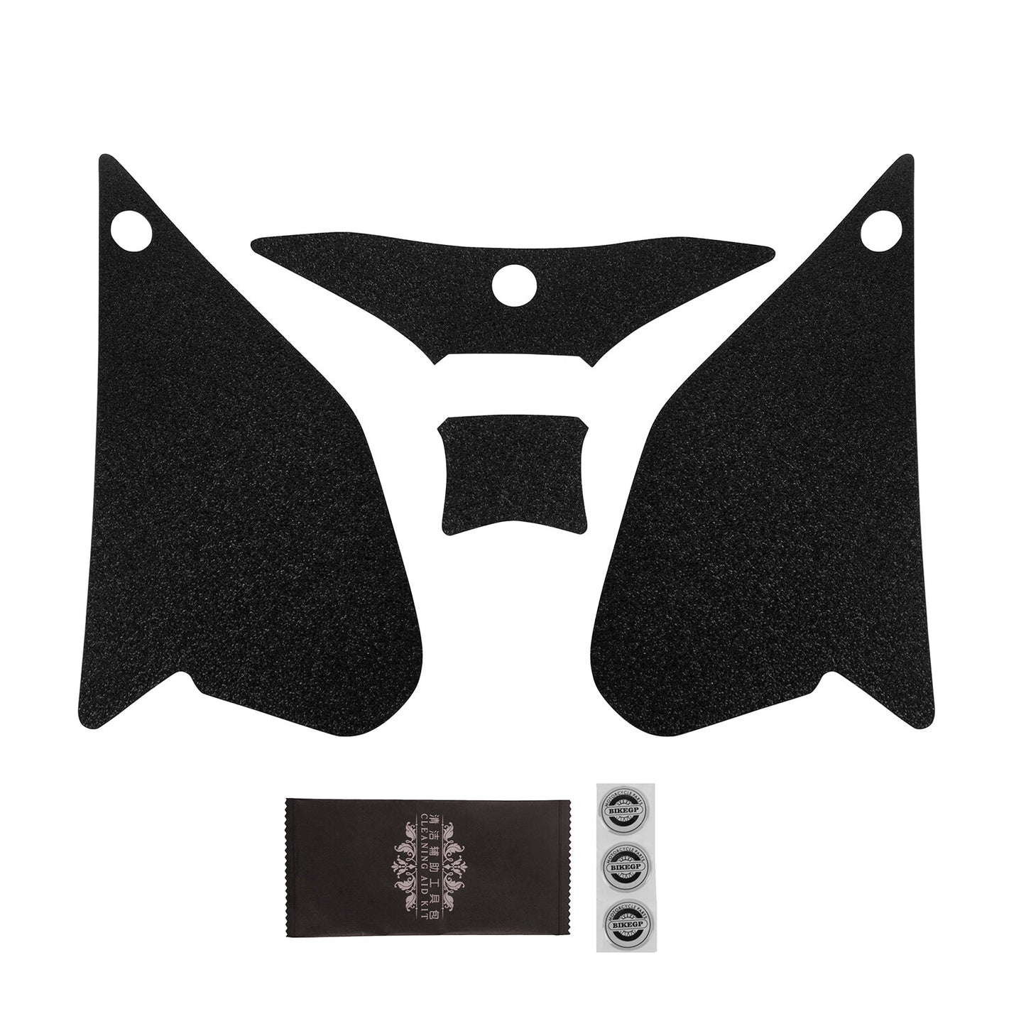 Wolfline Motorcycle Anti Slip Tank Pad Stickers Side Gas Tank Pad Knee Grip Decals Protection For CFMOTO 400GT 650GT 400 650 GT