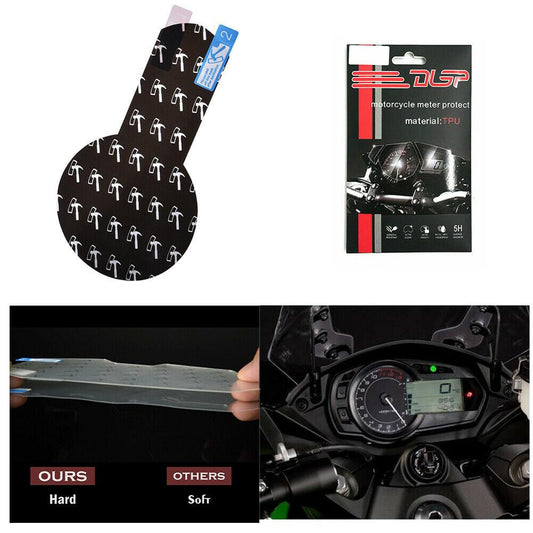 Wolfline Cluster Anti Scratch Protection Film Screen Protector Speedo Cover for 2013 2014 2015 2016 Kawasaki Z1000SX Motor Accessories