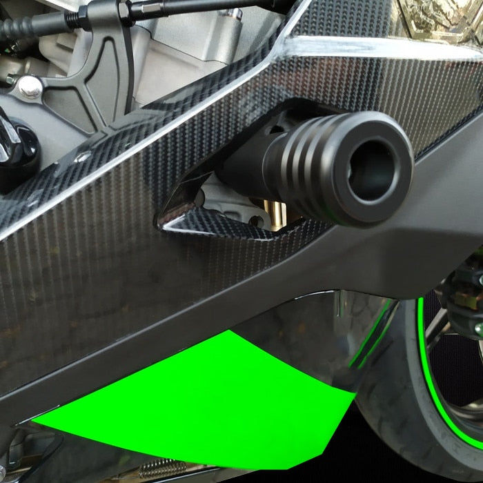 Wolfline Motorcycle Frame Sliders Crash Protector Falling Protection For Kawasaki Ninja ZX-25R ZX 25R 2020 2021 ZX25R Accessories Black