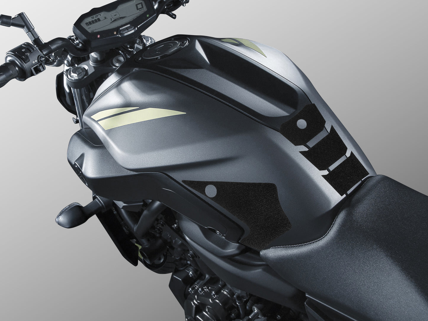 Wolfline Motorcycle Anti Slip Tank Pad Stickers Side Gas Tank Pad Knee Grip Decals Protection For Yamaha MT07 MT 07 2014 2015 2016 2017 2018 2019 2020