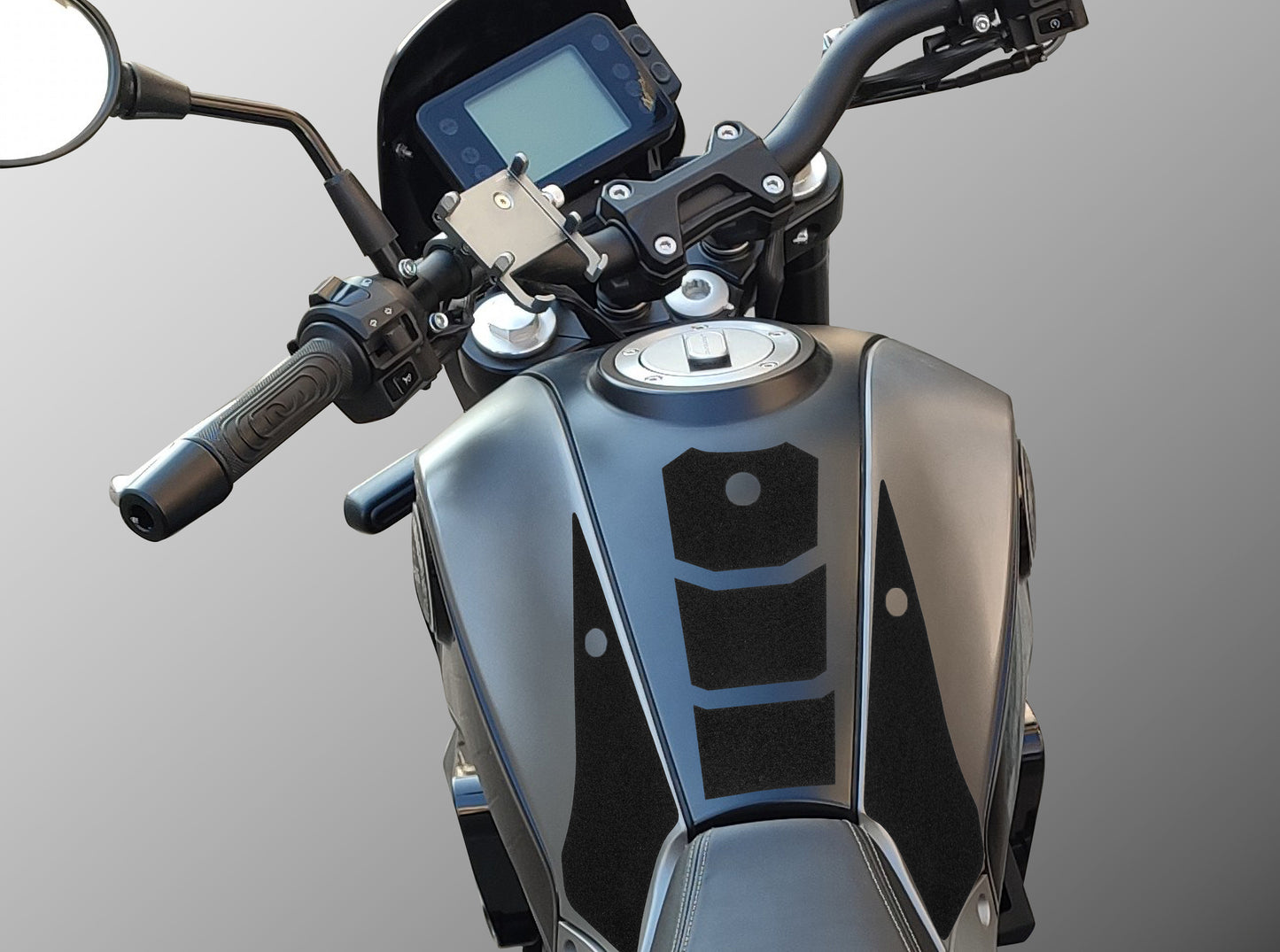 Wolfline Motorcycle Anti Slip Tank Pad Stickers Side Gas Tank Pad Knee Grip Decals Protection For Benelli Leoncino 500 2018 2019 2020 2021 2022