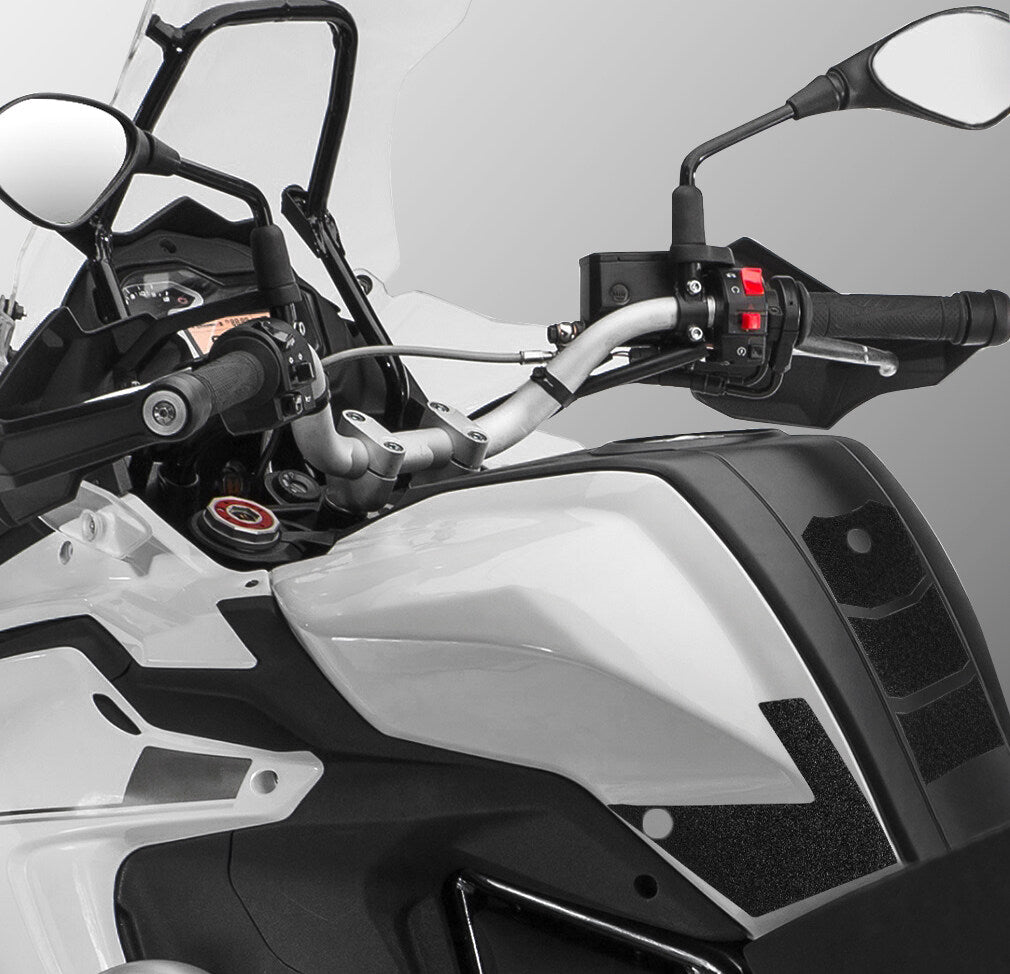 Wolfline Motorcycle Fuel Tank Protection Stickers Moto Anti Slip Fuel Gas Tank Pad Side Knee Decals For Benelli TRK502X TRK 502X 2018 2019 2020 2021 2022