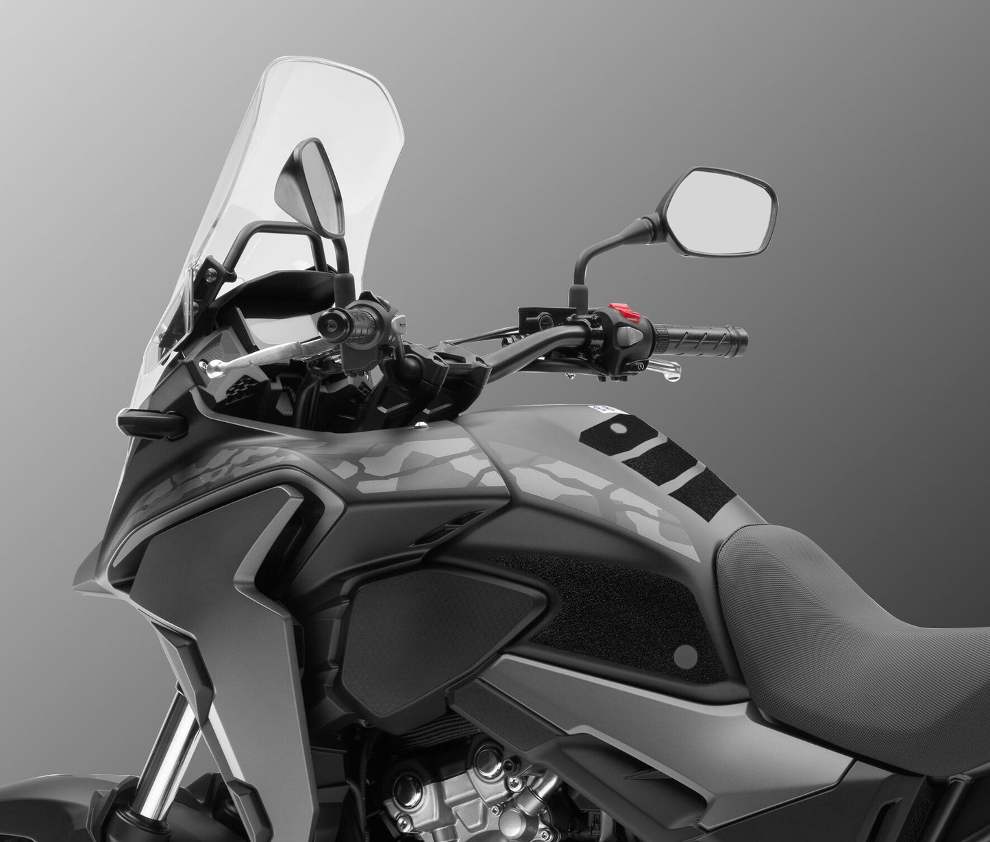 Wolfline Motorcycle Anti Slip Tank Pad Stickers Side Gas Tank Pad Knee Grip Decals Protection For Honda CB500X CB 500 X 2013 2014 2015 2016 2017 2018 2019 2020 2021 2022