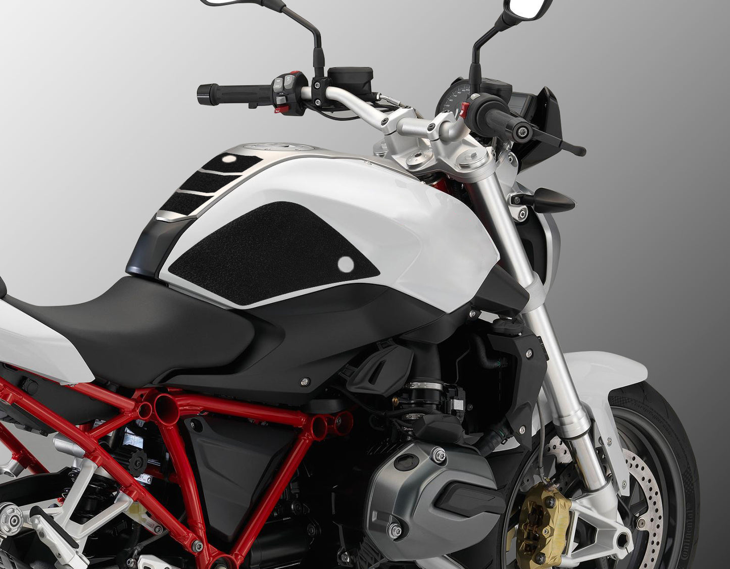 Wolfline Motorcycle Anti Slip Tank Pad Stickers Side Gas Tank Pad Knee Grip Decals Protection For BMW R1200R R 1200 R 2015 2016 2017 2018 2019 2020 2021 2022