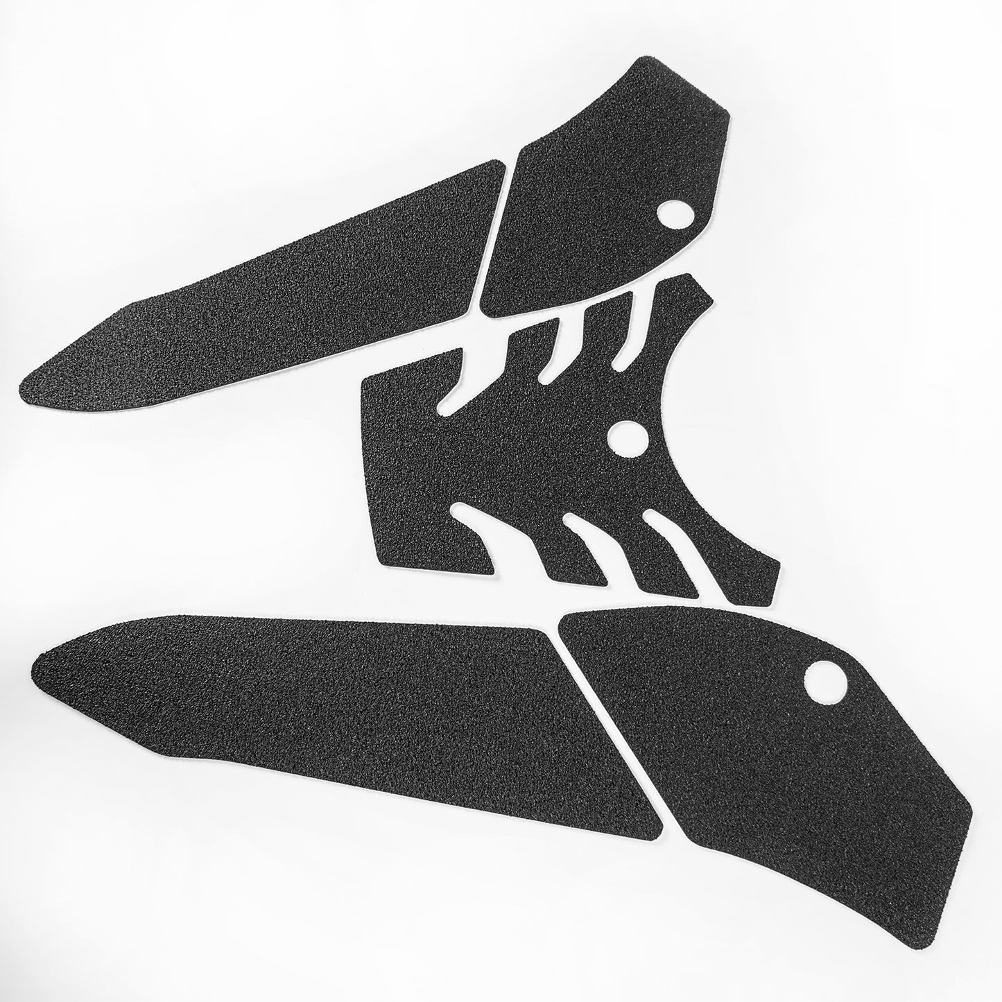 Wolfline Motorcycle Fuel Tank Protection Stickers Moto Anti Slip Rubber Fuel Gas Tank Pad Side Knee Decals For Ducati Multistrada 950 950S 2019 2020 2021 2022