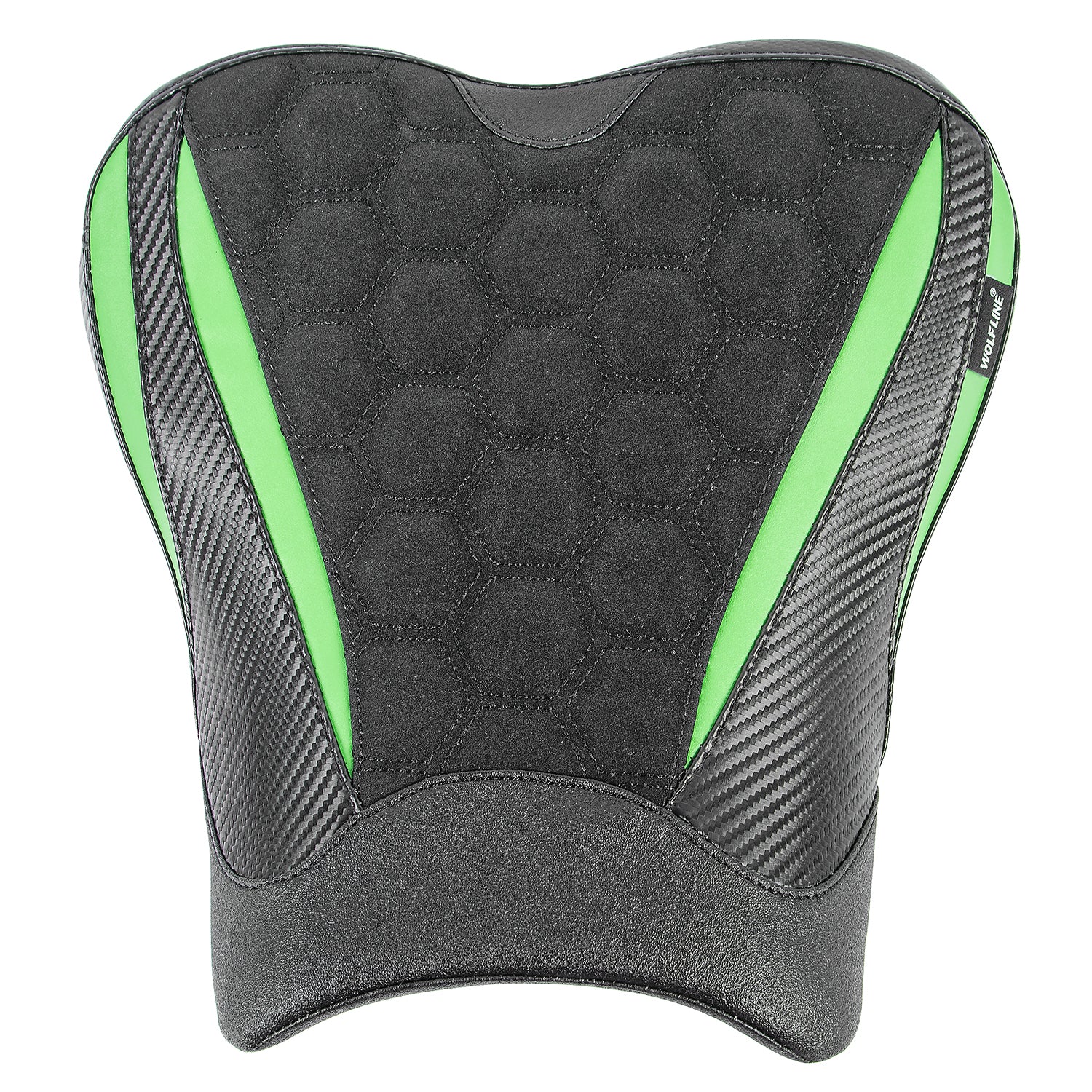 【l】 WOLFLINE Motorcycle Driver Passenger Comfort Seat for Kawasaki