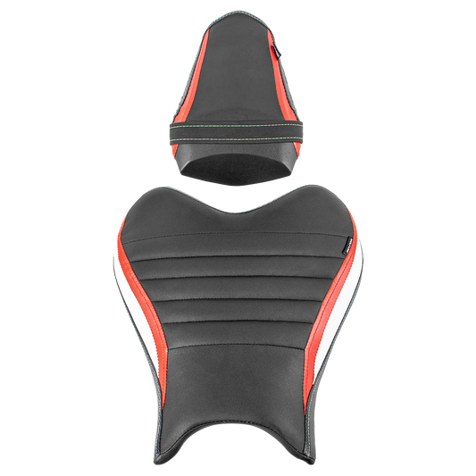 WOLFLINE Motorcycle Driver Passenger Comfort Seat for Yamaha YZF-R7 YZFR7 YZF R7 2019 2020 2021 2022 2023 2024 2025