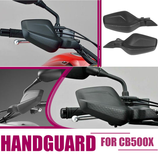 Wolfline Motorcycle Black Handlebar Handguard Handle Bar Hand Guard For Honda CB500X 2022 2023 Shield Protector Accessories
