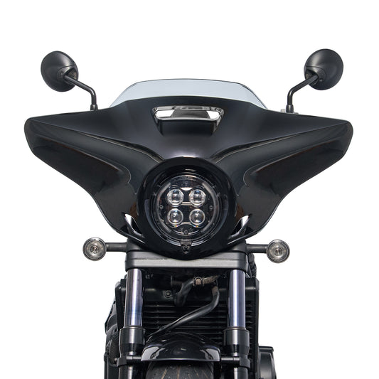 WOLFLINE Headlight Fairing Front Cowl Cover Mask For Honda Rebel CMX1100 CMX 1100 T  DCT 1100T SE ABS WIndscreen Windshield
