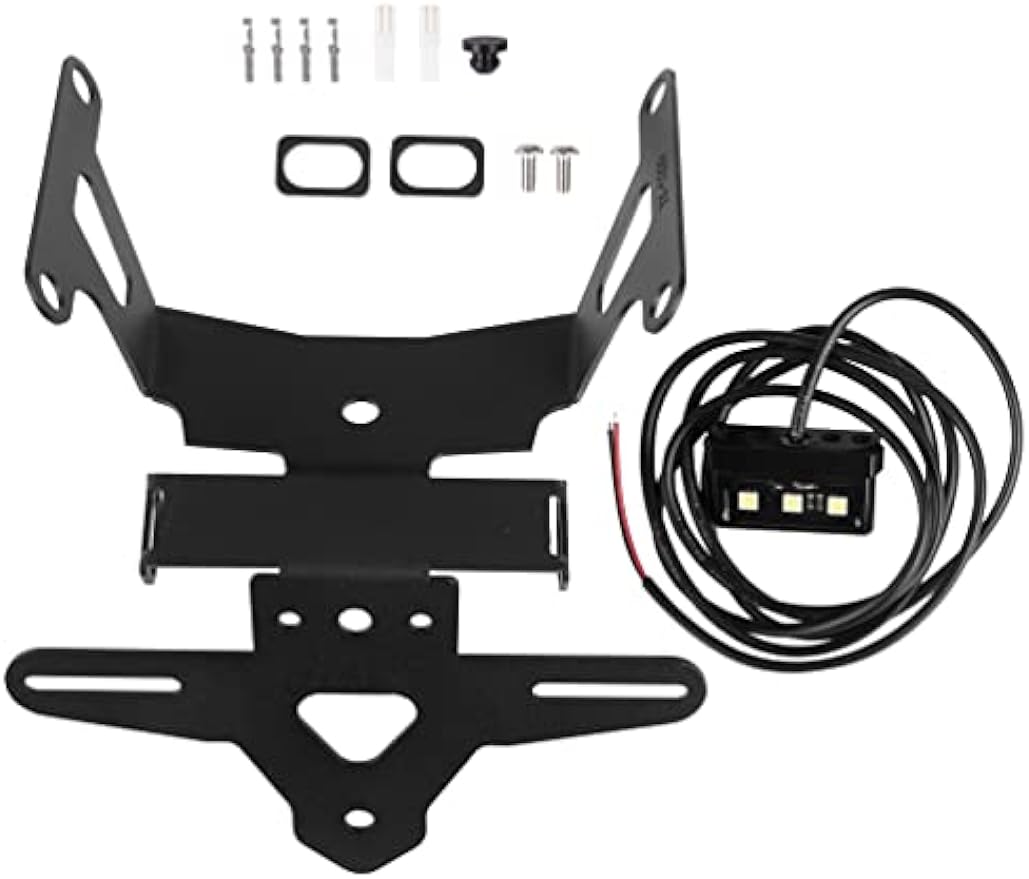 Motorcycle license Number Plate Bracket Holder for 2021-2023 Honda CB650R CBR650R CB 650 R CBR 650 R CB 650R CBR 650R 2022 Tail Tidy Fender Eliminator Kit w/ LED Light