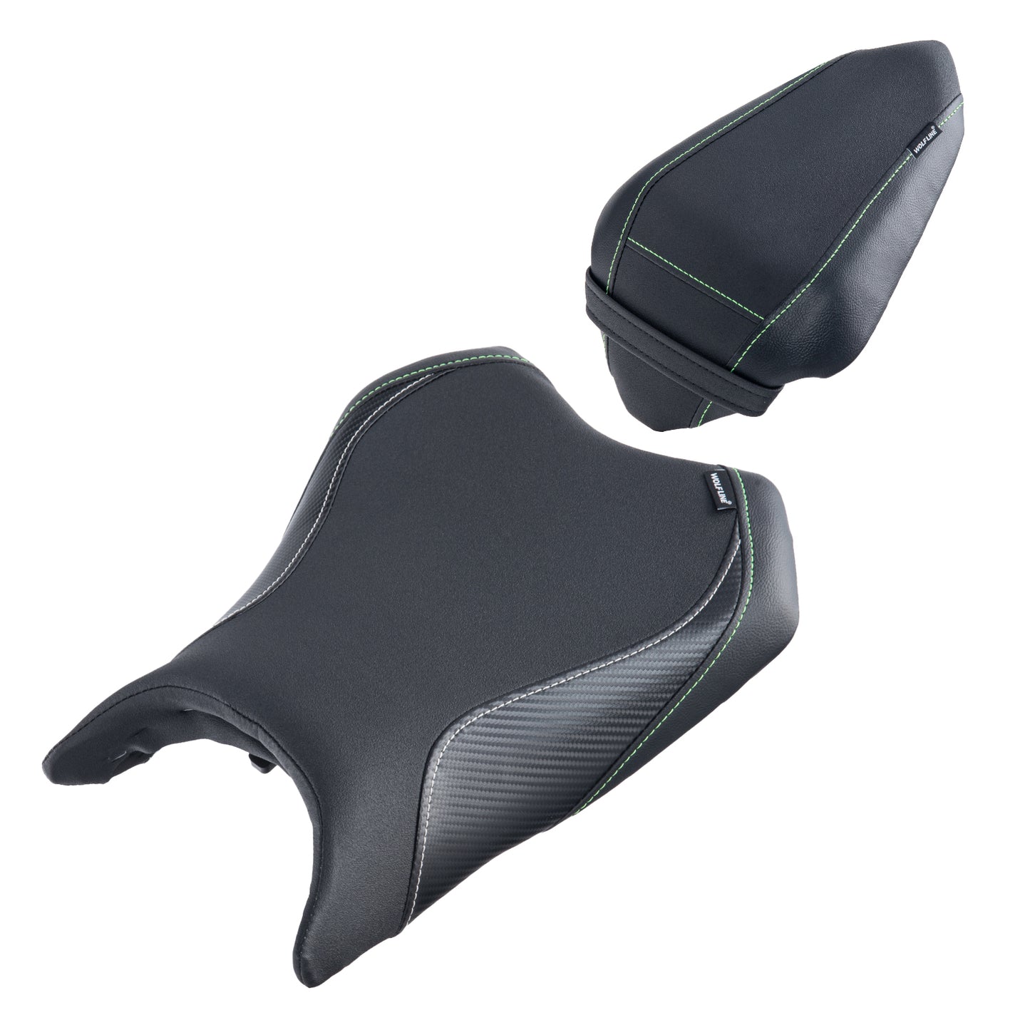Wolfline Passenger Driver Seat Cover for 2024-2026 Kawasaki Ninja 500 Z500 SE ABS 2025