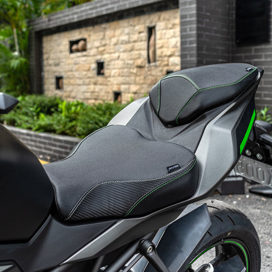 WOLFLINE Motorcycle Driver Passenger Comfort Seat for Kawasaki Ninja ZX4R ZX4RR ZX 4R 4RR ZX-4R ZX-4RR 2023 2024 2025 2026