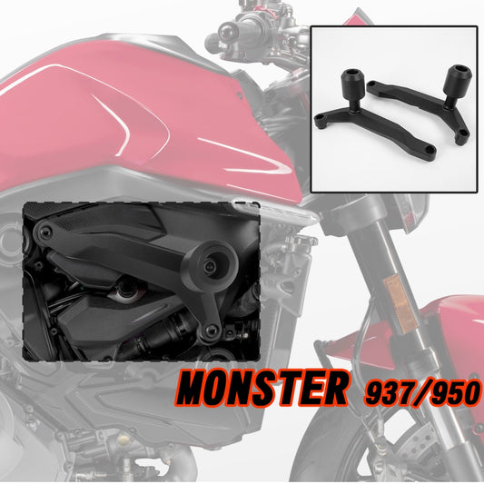 Wolfline For DUCATI Monster 950 MONSTER 937 2021 2022 Motorcycle Aluminum Falling Protection Frame Slider Fairing Guard Crash Pad Protector