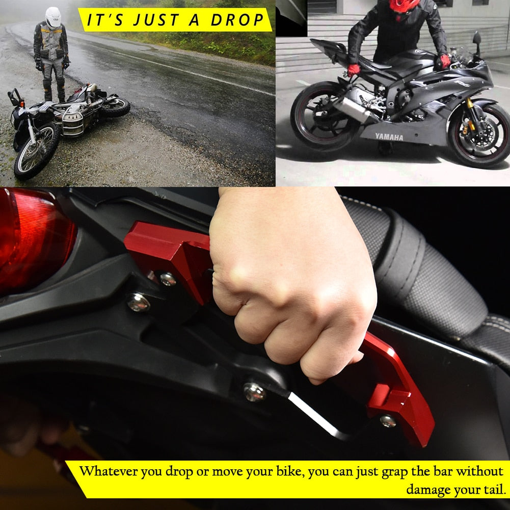 Wolfline For Honda CB650R CBR650R CB CBR 650R 650 R Rear Passenger Seat Grab Bar Handlebar Handle Hand Bar Grip Accessories 2019 2020