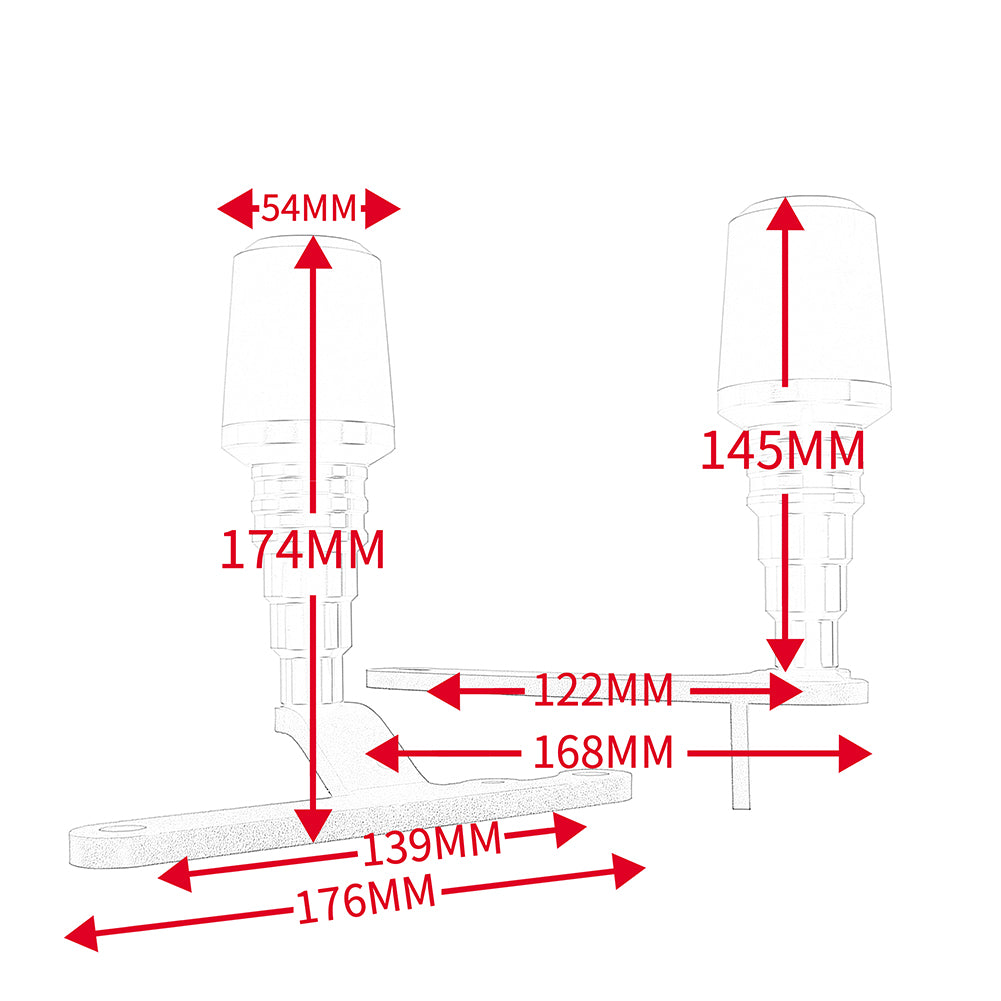 Frame Sliders Crash Pad Engine Guard Falling Protector Bar For Yamaha YZF-R6 YZFR6 YZF R6 600 2017-2021 Motorcycle Accessories