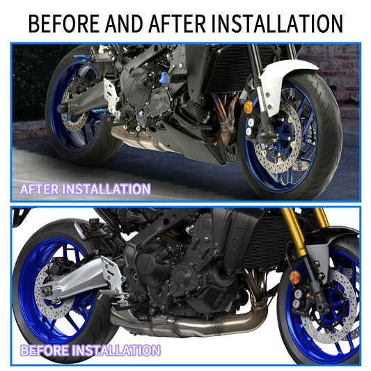 MT09 Belly Pan Lower Engine Spoiler Fairing For Yamaha MT-09 MT 09 SP 2021-2023 Motorcycle Panel Frame Protection Cover Cowl