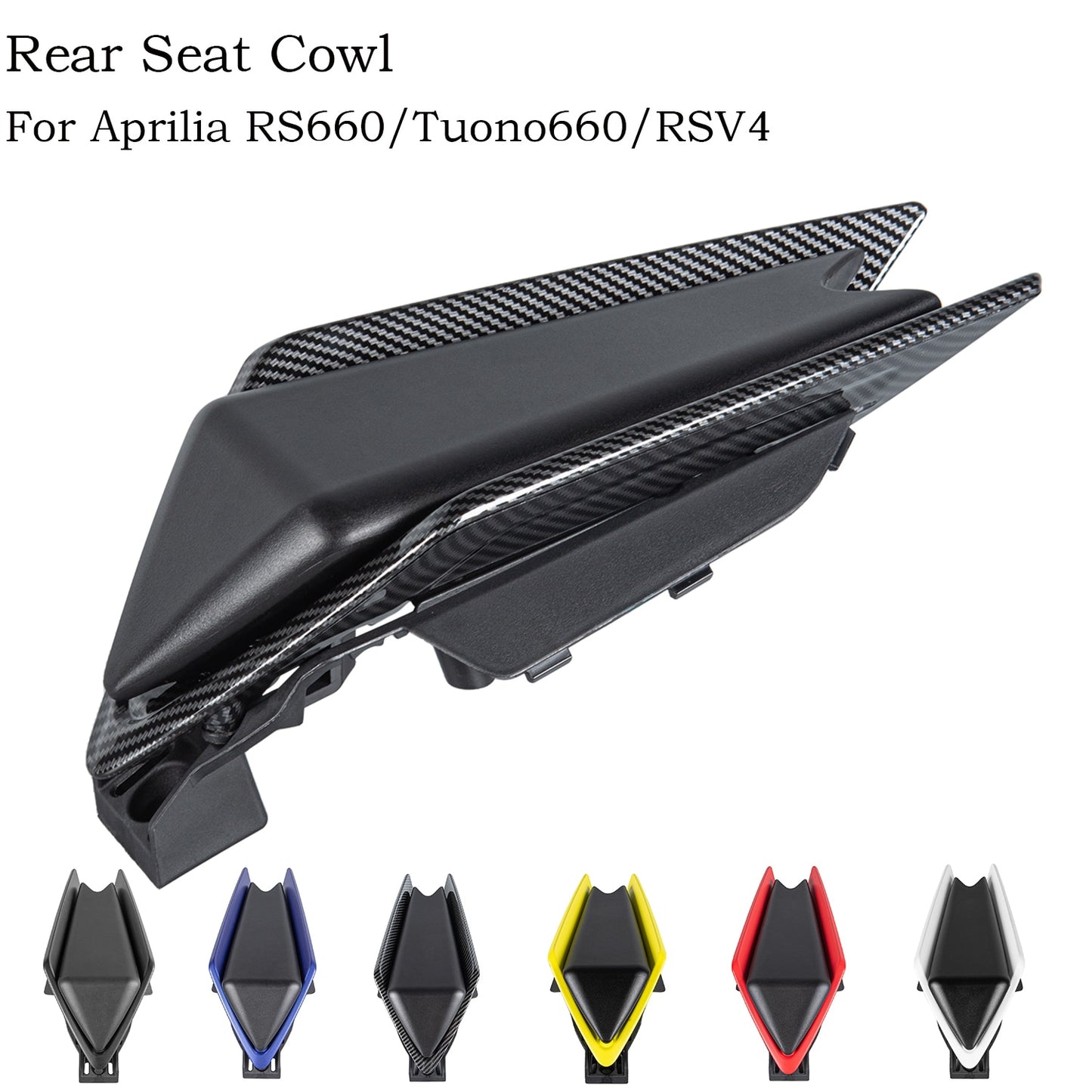 Wolfline Rear Solo Seat Cowl Cover Passenger For Aprilia RS660 Tuono660 RS Tuono 660 RSV4 RSV 4 2020 2021 2022 2023 Hump