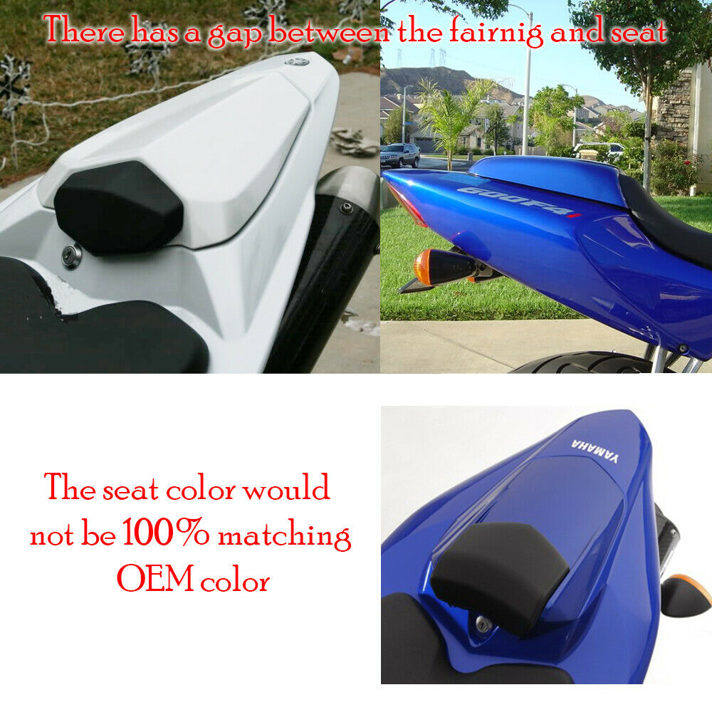Wolfline Motorcycle Parts Rear Pillion Passenger Seat Cover Hard Cowl Hump For 2009 2010 2011 2012 DUCATI Monster 696 796 795 M1100