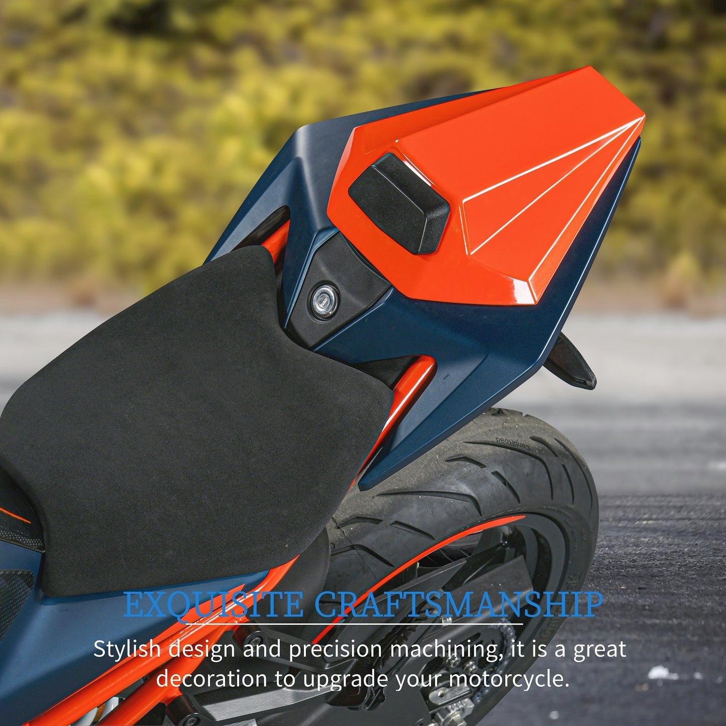 Passenger Rear Solo Seat Cover For KTM RC390 RC 390 2022-2023 Motorcycle Pillion Seat Cowl Fairing Parts Accessories