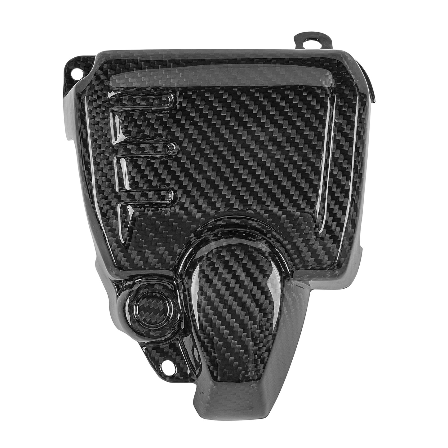 Wolfline Motorcycle Real Carbon Fiber Engine Cover Cylinder Head Guard Protector For Kawasaki Z650RS 2022 2023 Fuel Tank Lower Cover