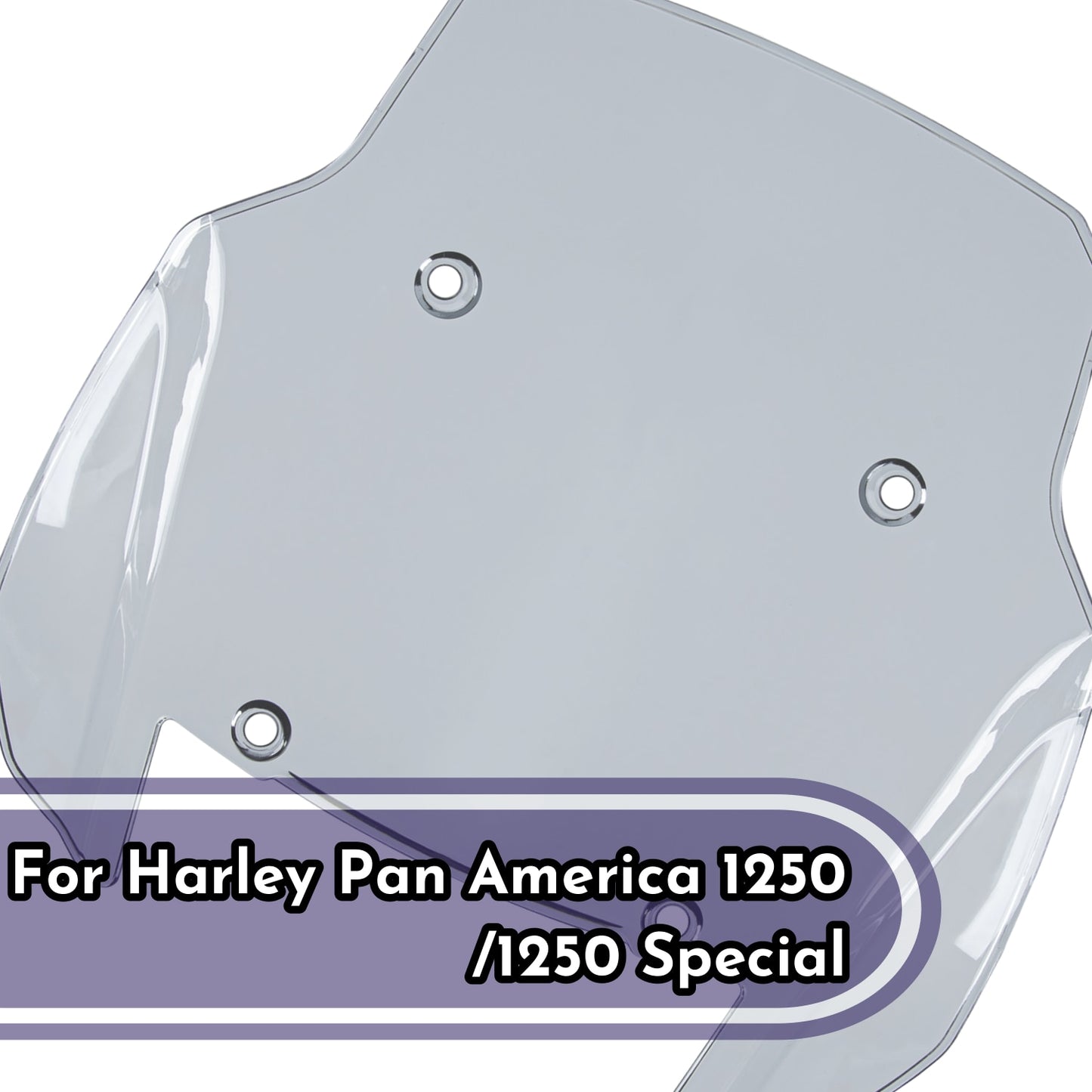 Motorcycle Windscreen Windshield Wind Air Flow Deflector Visor For Harley Pan America 1250 Special 2021 2022 Fairing Accessories