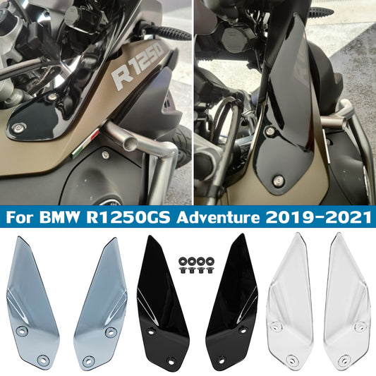 R1250GS Adventure Windshield Windscreen Side Panel Deflector Airflow Hand Shield Protector For BMW R 1200 GS ADV 2014-2020 R1250GS ADV 2019-2022