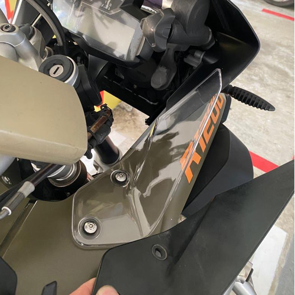 R1250GS Adventure Windshield Windscreen Side Panel Deflector Airflow Hand Shield Protector For BMW R 1200 GS ADV 2014-2020 R1250GS ADV 2019-2022