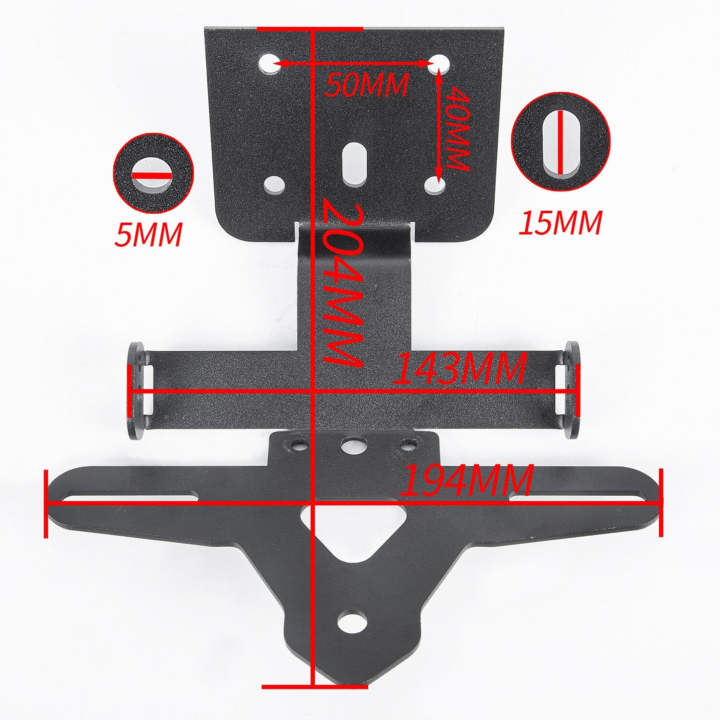 Wolfline RC390 Rear License Plate Holder Bracket For KTM RC 390 2022 2023 Motorcycle Tail Tidy Eliminator Accessories