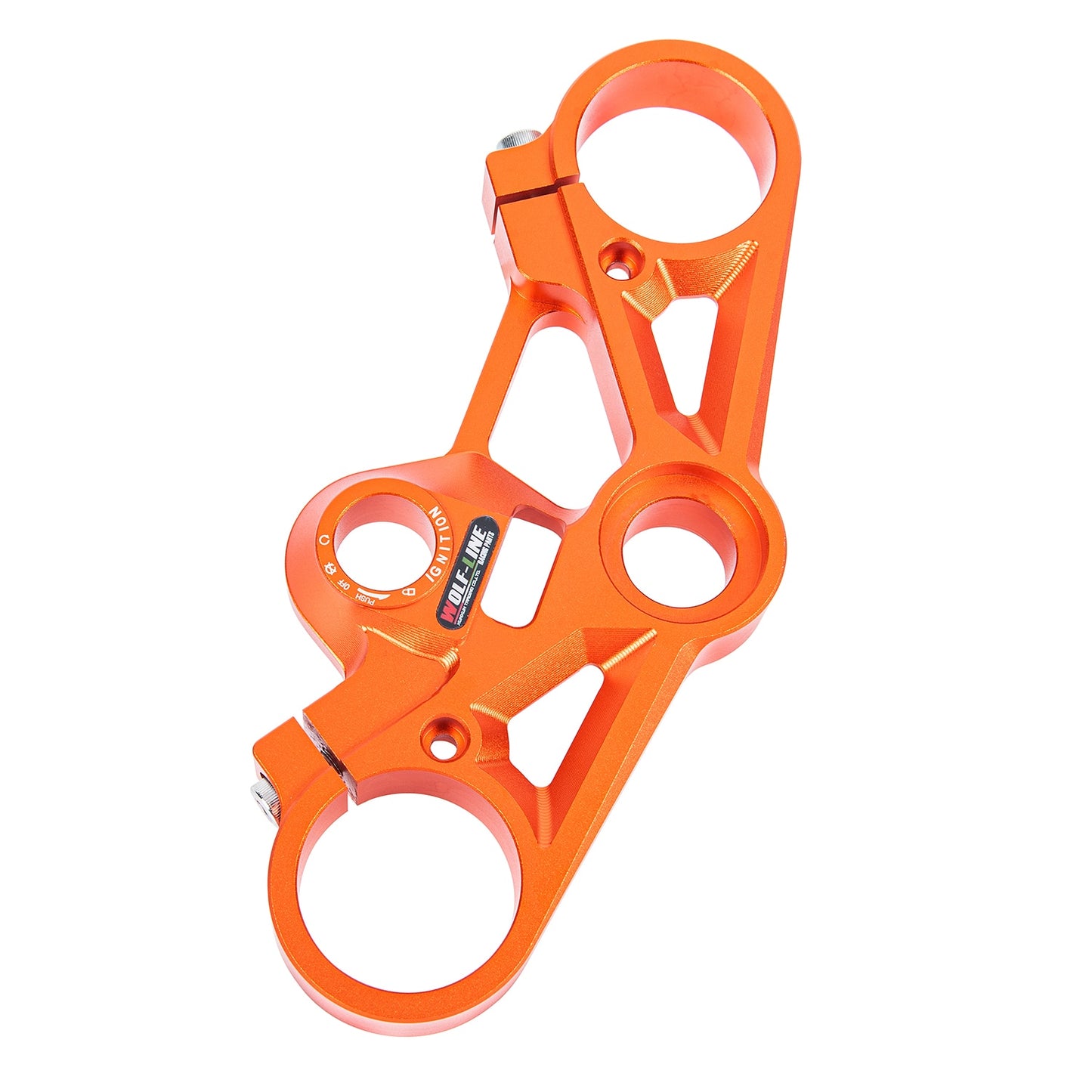 Wolfline RC390 Front Fork Triple Tree Upper Top Clamp for KTM RC 390 2022 2023 Motorcycle Handlebar Holder Fork Bracket