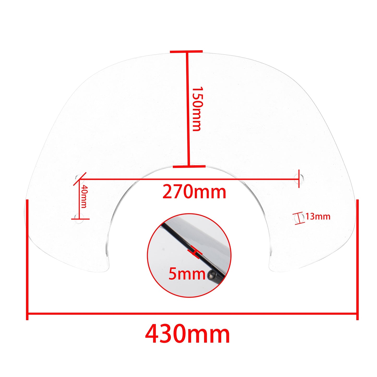 Windscreen Windshield Wind Air Flow Deflector Visor For Vespa Primavera 50 125 150 2017~2022 With Bracket Motorcycle Accessories