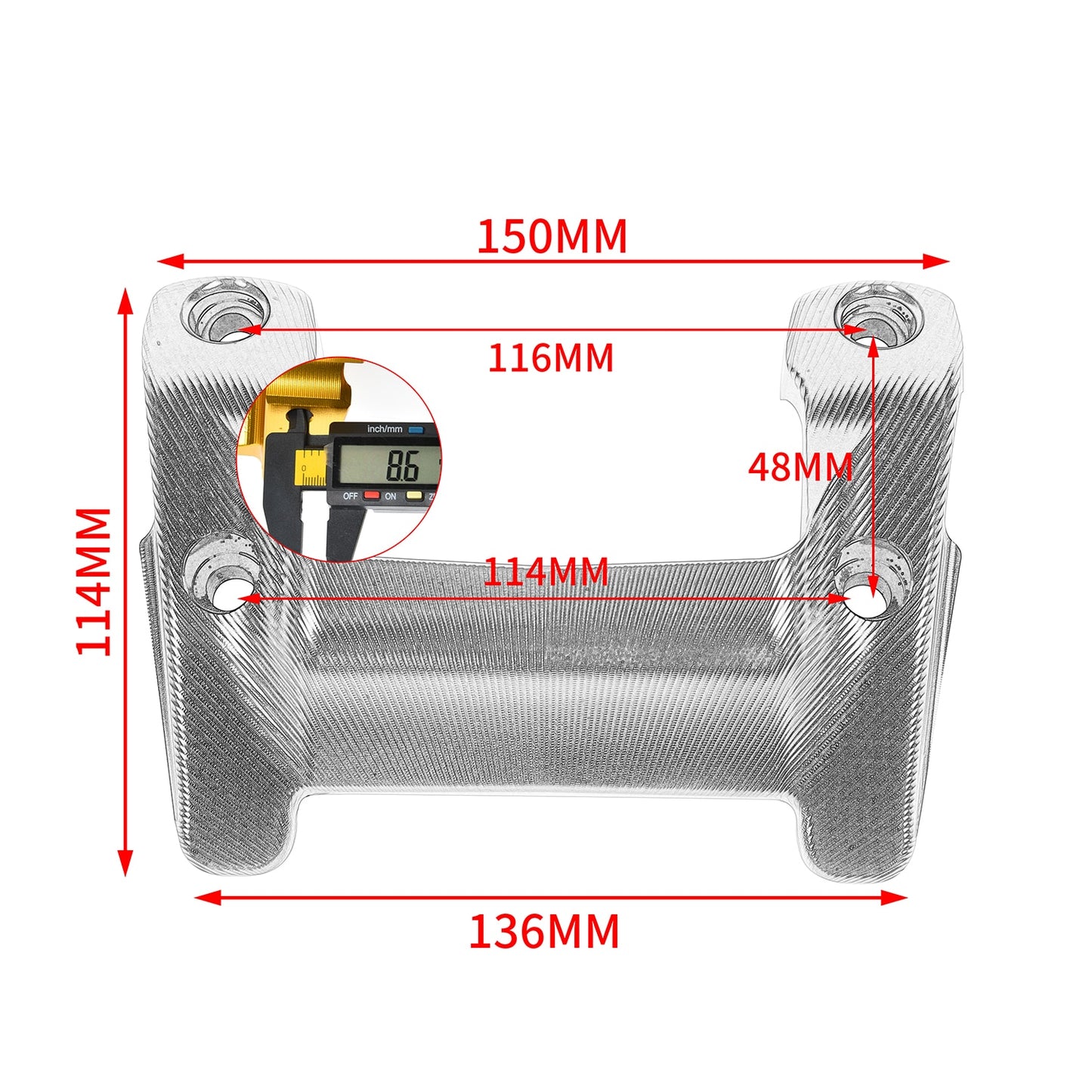 Wolfline XDiavel Motorcycle Handlebar Top Clamp Cover For Ducati XDiavel S 2016 2017 2018 2019 2020 2021 2022 2023 Accessories