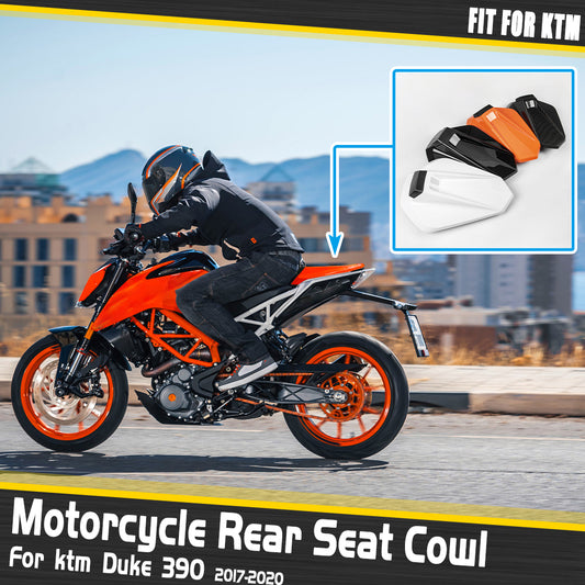 Rear  Seat Cover Cowl  Passenger For 2017-2022 KTM DUKE 125 250 390 2018 2019 2020 2021