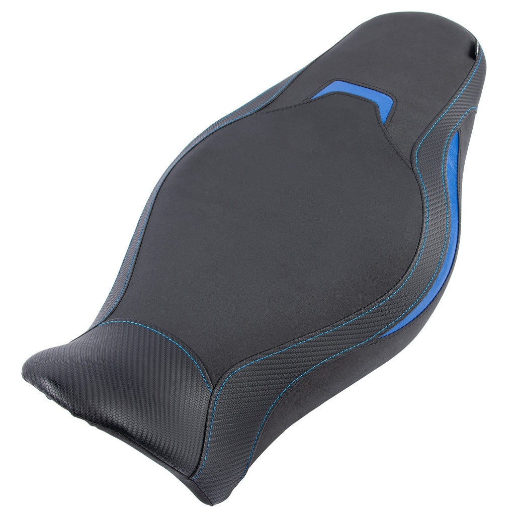 Wolfline One Piece Driver Seat Cushion For Yamaha MT-09 MT09 SP MT 09 2021 2022 2023 Front Driver Rear Passenger Seat Cover Pillion