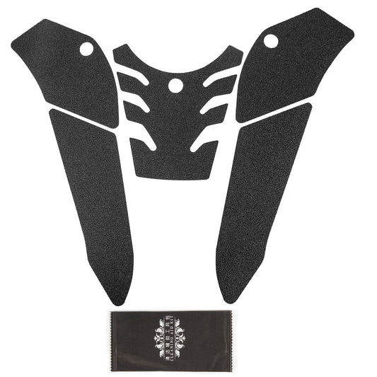 Wolfline Motorcycle Fuel Tank Protection Stickers Moto Anti Slip Rubber Fuel Gas Tank Pad Side Knee Decals For Ducati Multistrada 950 950S 2019 2020 2021 2022