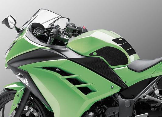 Wolfline Motorcycle Anti Slip Tank Pad Stickers Side Gas Tank Pad Knee Grip Decals Protection For Kawasaki Ninja300 Ninja 300 2013 2014 2015 2016 2017 2018 2019 2020 2021