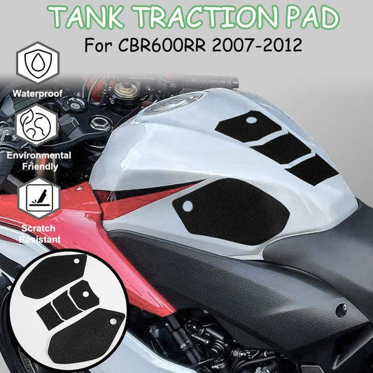 Wolfline Motorcycle Anti Slip Tank Pad Stickers Side Gas Tank Pad Knee Grip Decals Protection For Honda CBR600RR CBR 600 RR 2007 2008 2009 2010 2011 2012