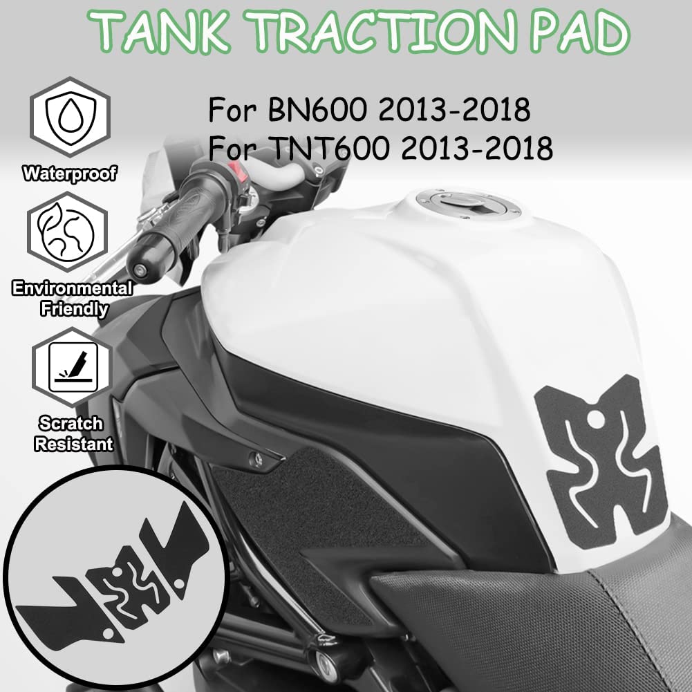 Wolfline Motorcycle Accessories Anti Slip Tank Pad Stickers Side Gas Tank Pad Knee Grip Decals Protection For BENELLI BN600 TNT600 BN TNT 600 2013 2014 2015 2016 2017 2018