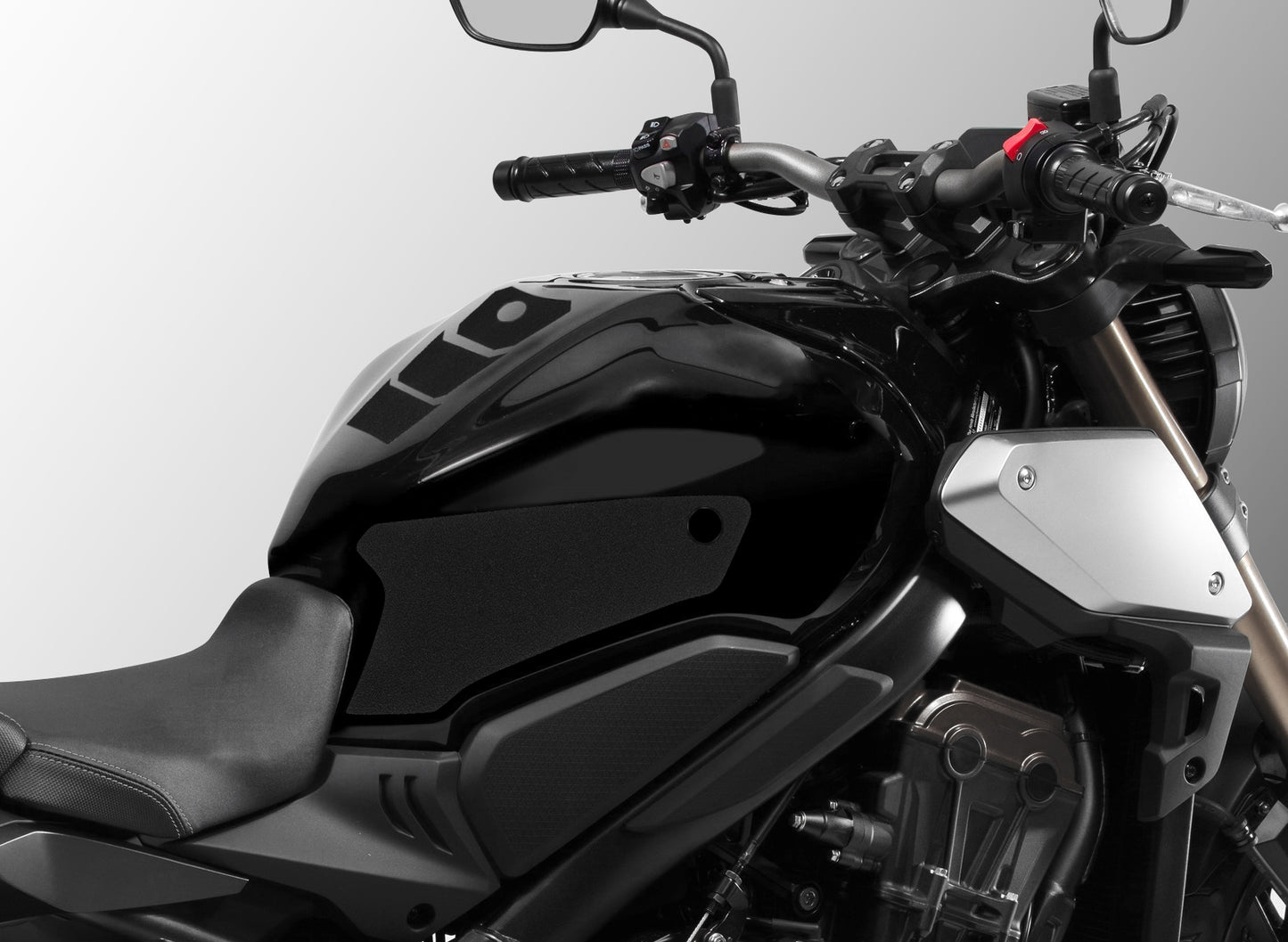 Wolfline Motorcycle Anti Slip Tank Pad Stickers Side Gas Tank Pad Knee Grip Decals Protection For Honda CBR650R CB650R CBR CB 650R 650 2019 2020 2021
