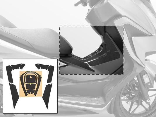 Wolfline Motorcycle Accessories Anti Slip Tank Pad Stickers Side Gas Tank Pad Knee Grip Decals Protection For Honda NSS 350 Forza 350 NSS350 Forza350 2020 2021 2022