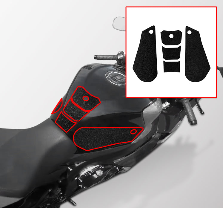 Wolfline Motorcycle Anti Slip Tank Pad Stickers Side Gas Tank Pad Knee Grip Decals Protection For Suzuki GSXR600 GSXR 600 2011 2012 2013 2014 2015