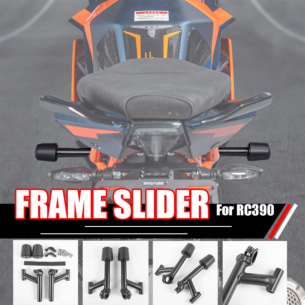 Frame Slider Crash Pad Engine Guard For KTM RC 390 2022 2023 Motorcycle Accessories Falling Protector