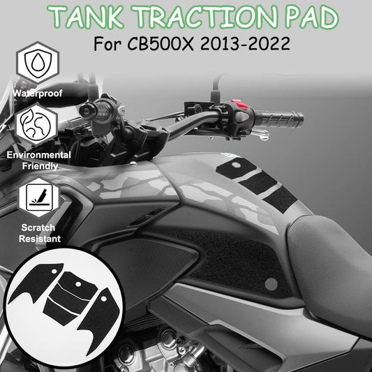 Wolfline Motorcycle Anti Slip Tank Pad Stickers Side Gas Tank Pad Knee Grip Decals Protection For Honda CB500X CB 500 X 2013 2014 2015 2016 2017 2018 2019 2020 2021 2022