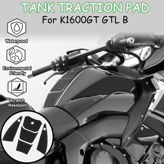 Wolfline Motorcycle Anti Slip Tank Pad Stickers Side Gas Tank Pad Knee Grip Decals Protection For BMW K1600GT K1600GTL K1600B K 1600 GT GTL B 2017 2018 2019 2020 2021 2022