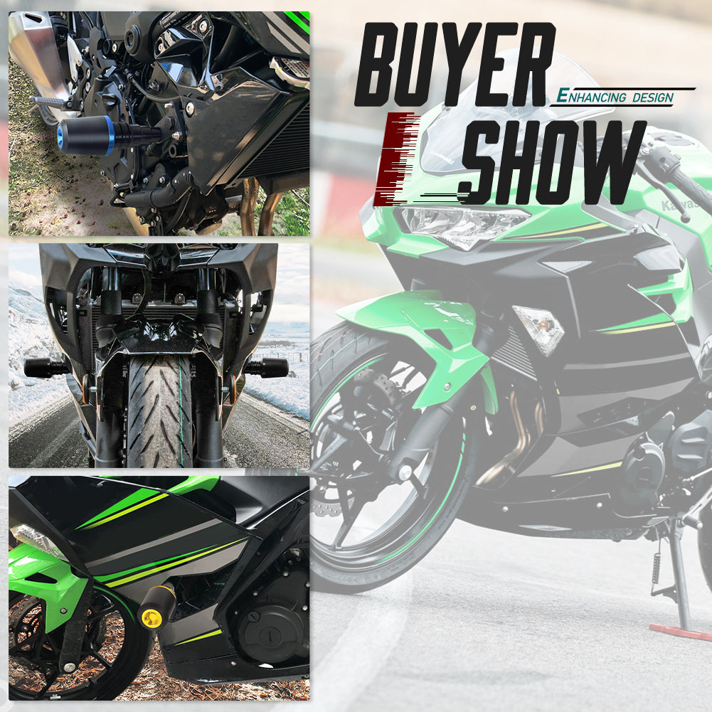 Ninja 400 Frame Slider Fairing Engine Guard Crash Protector Falling Protection For Kawasaki NINJA400 Z400 2018 2019 2020 2021 2022 2023