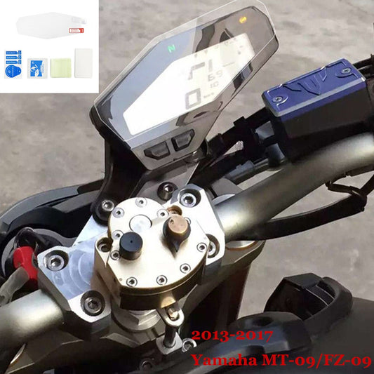 Wolfline Cluster Anti Scratch Dashboard Film Screen Protector Speedo Cover for Yamaha FZ09 MT09 FZ MT 09 2013 2014 2015 2016 2017 2018
