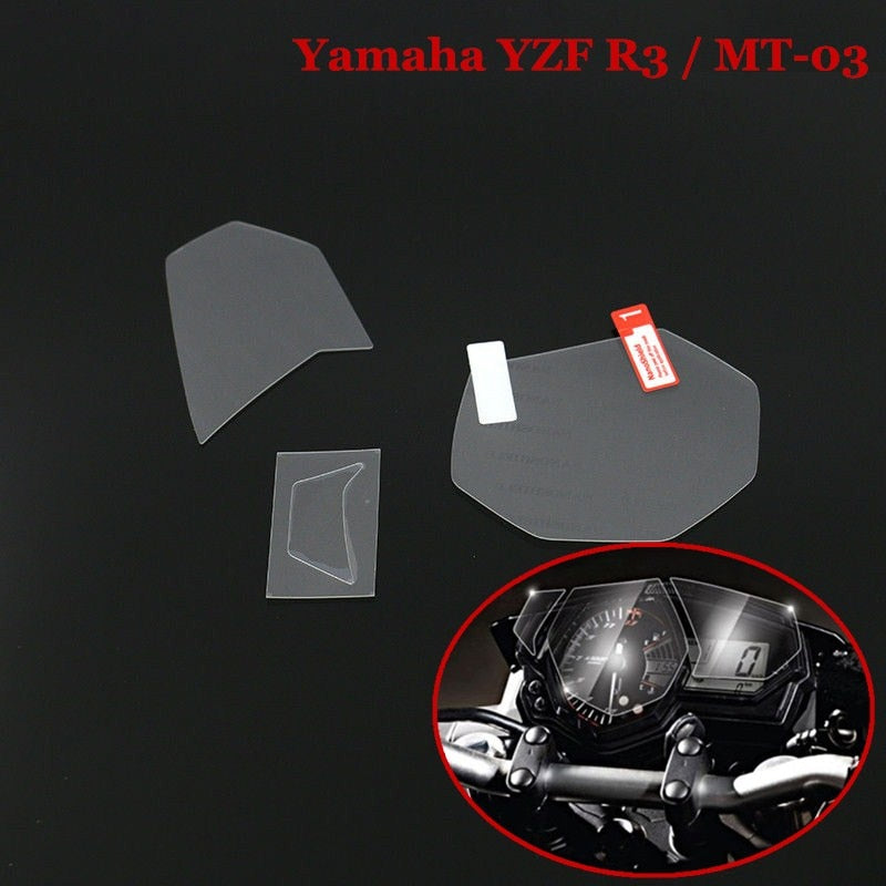 Wolfline Cluster Anti Scratch Protection Film Screen Protector Speedo Cover for Yamaha YZF R3 R25 MT 03 MT03 YZFR3 YZFR25 Accessories