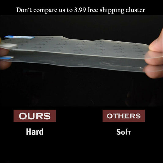 Wolfline Cluster Scratch Screen Protection Film Protector Speedo Dashboard Cover for Honda CBR500R CB500F CB500X CRF250 2019 2018 2017