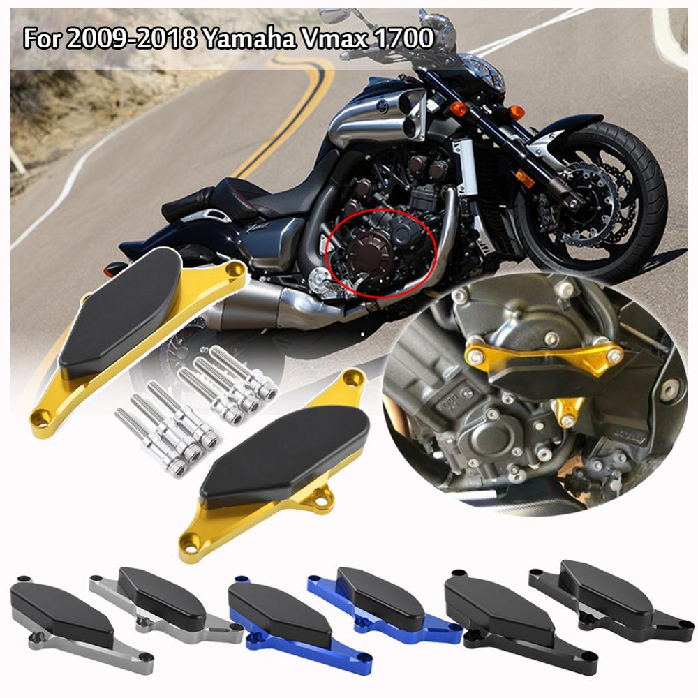Engine Guard Cover Case Crash Pads Frame Slider For YAMAHA VMAX 1700 ...