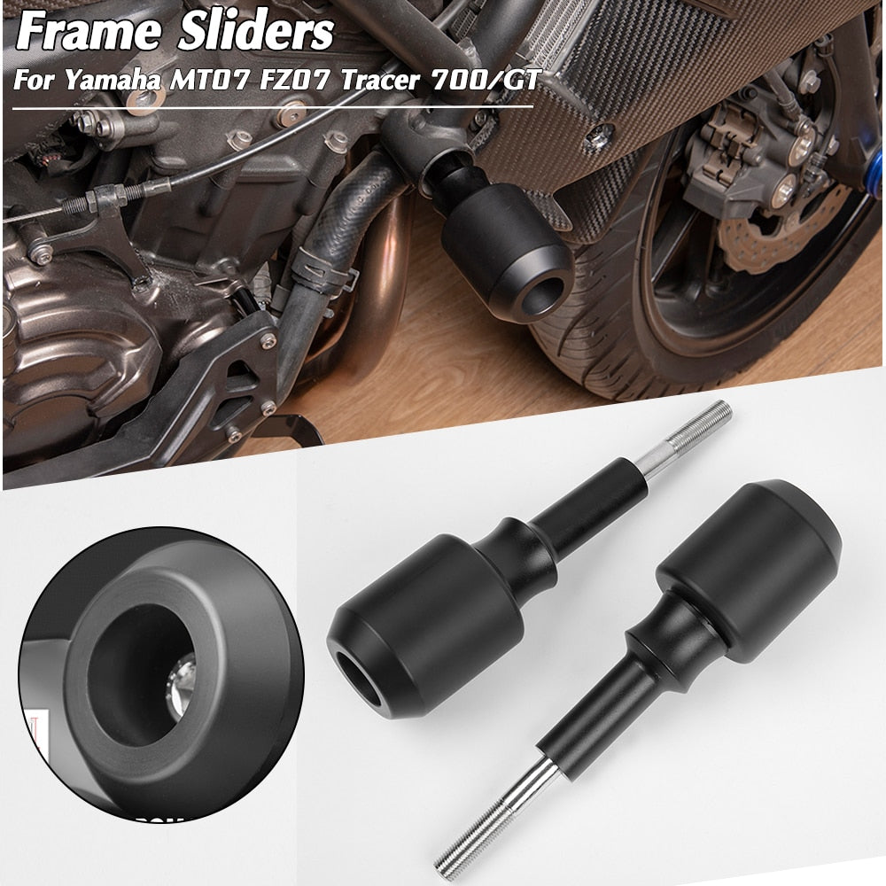 Motor Frame Sliders Crash Pad For Yamaha MT 07 Tracer 700 FZ07 MT07 2013-2022 2018 2019 2020 2021 MT-07 FZ-07 Falling Protector