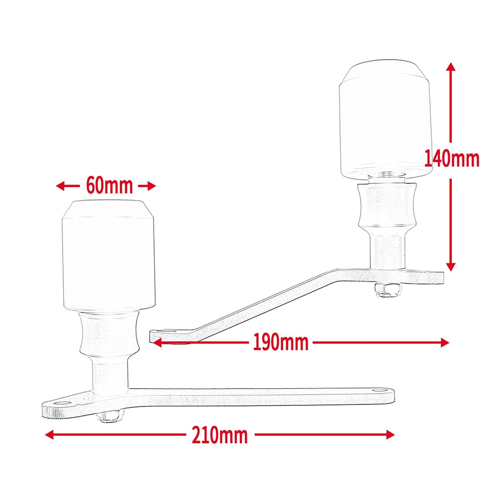 Motorcycle Frame Sliders Crash Pad Protector Guard Falling Protection For Kawasaki Z900 2017-2023 2022 2021 Z 900 Accessories